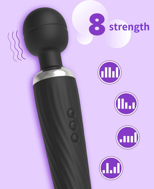 Cloud Rechargeable Mini Massage Wand Vibrator - Playful Cakes