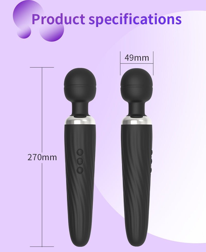 Cloud Rechargeable Mini Massage Wand Vibrator - Playful Cakes