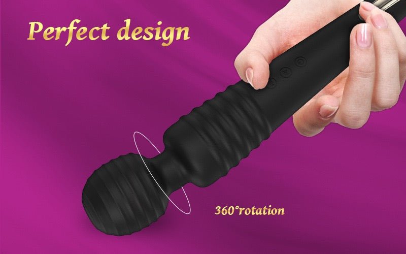 Dream Rechargeable Mini Massage Wand Vibrator - Playful Cakes