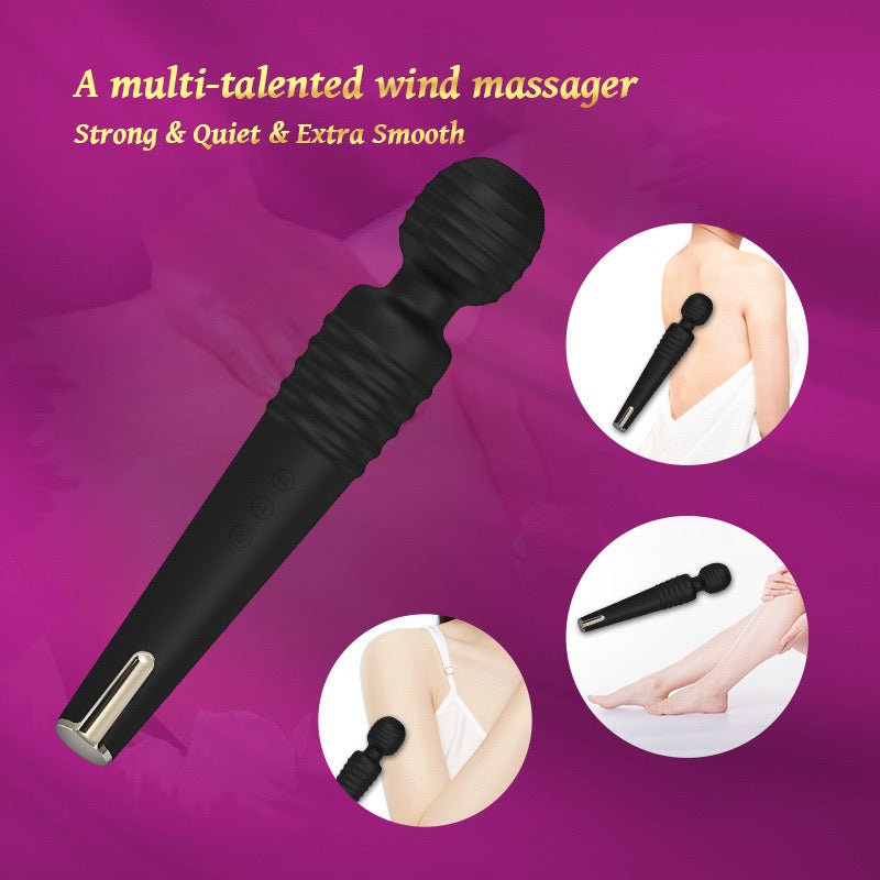 Dream Rechargeable Mini Massage Wand Vibrator - Playful Cakes