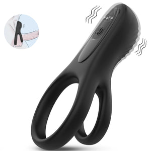 Playful Cakes Double Ring Lock Sperm Ring Silicone Delay For Men - Playful Cakes