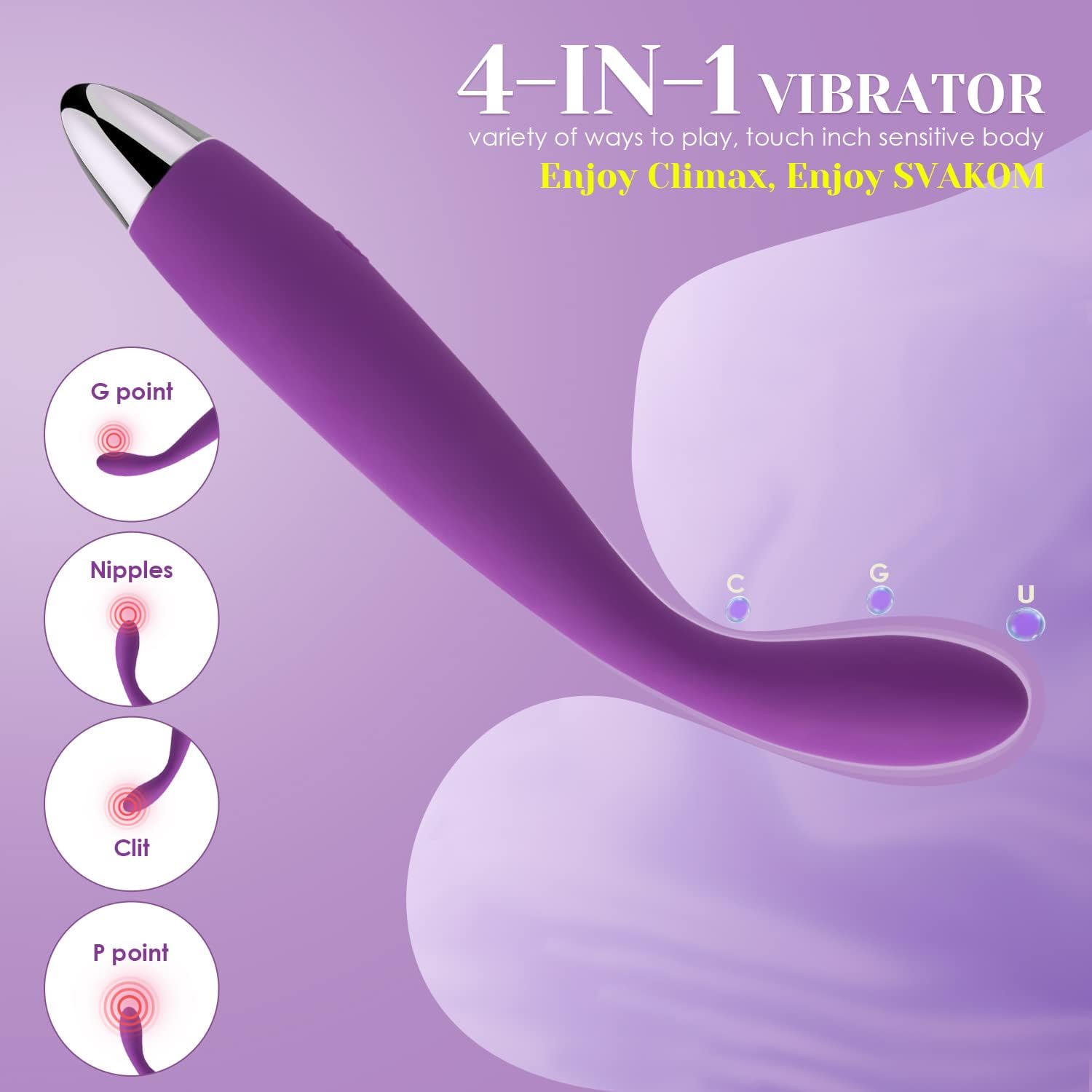 Playful Cakes G - Spot Vibrator Waterproof Vibrator for Women - Playful Cakes