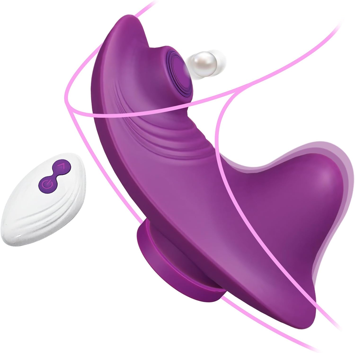 Playful Cakes Wearable Panty Vibrator - Remote Control Clitoral Rose Sex Toys - Playful Cakes